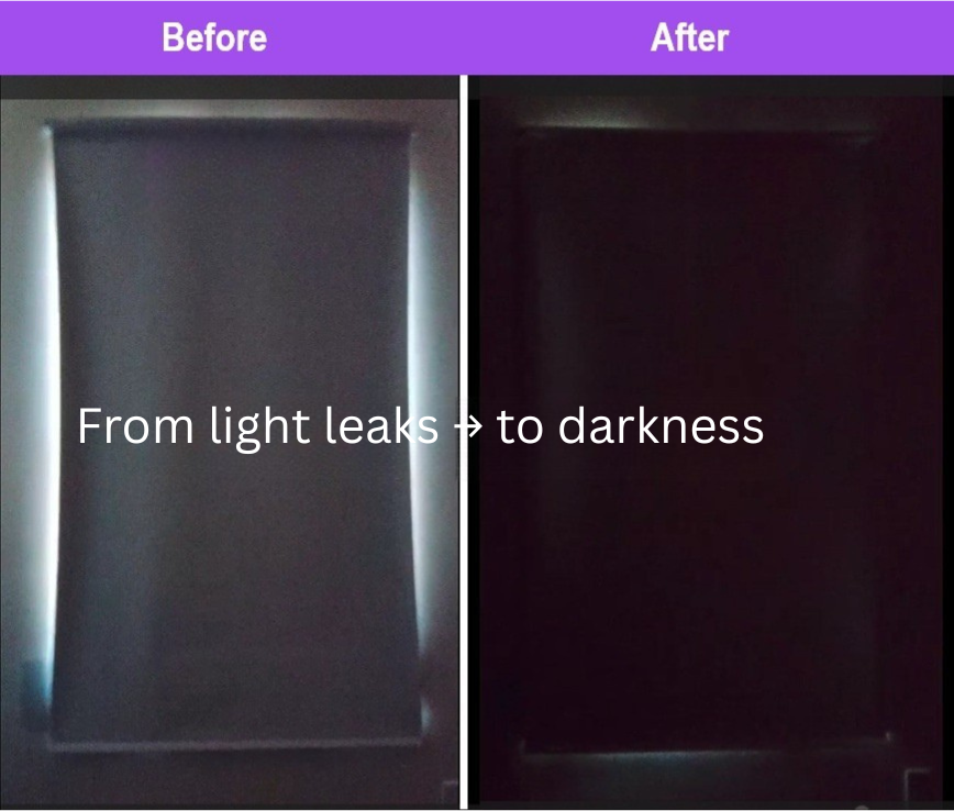 Side channels for roller shades